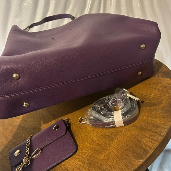 Purple tote bag - Picture 5 of 7